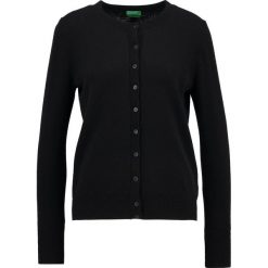 Kardigany damskie: Benetton ROUND NECK CARDIGAN Kardigan black