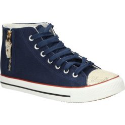 TRAMPKI CASU JX-19. Szare trampki i tenisówki damskie Casu, bez wzorów, bez zapięcia. Za 39,99 zł.