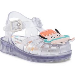 Sandały MELISSA - Possession + Tur 32745 Glass 06008. Białe sandały dziewczęce Melissa, z tworzywa sztucznego, bez zapięcia. Za 199,00 zł.