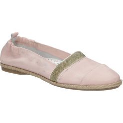 Espadryle casu 1922. Espadryle damskie Casu, bez wzorów, ze skóry, bez obcasa, na obcasie. W wyprzedaży za 69,99 zł.