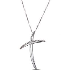 Unikalny Naszyjnik - złoto 750, Brylant 0,13ct,pomarańczowy szafir. Żółte naszyjniki damskie z szafirem, złote. Za 6290,00 zł.
