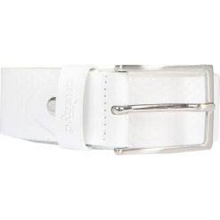 Pasek CHERVO UTEXTURE Biały. Białe paski męskie marki Chervo, w paski, eleganckie. Za 300,00 zł.