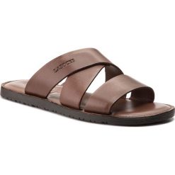 Klapki LASOCKI FOR MEN - MB-CASCAIS-11 Brązowy Ciemny. Brązowe klapki męskie marki Lasocki For Men, ze skóry. W wyprzedaży za 89,99 zł.