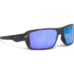 Okulary przeciwsłoneczne OAKLEY - Double Edge OO9380-0466 Black Tortoise/Violet Iridium. Czarne okulary przeciwsłoneczne męskie marki Oakley, z tworzywa sztucznego. W wyprzedaży za 479,00 zł.