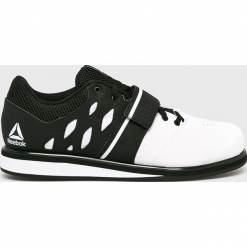 Reebok - Buty Lifter. Białe buty sportowe męskie marki Reebok, z gumy, na sznurówki. Za 379,90 zł.