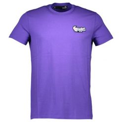 T-shirty męskie: T-shirt w kolorze fioletowym