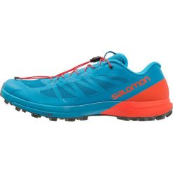 Salomon SENSE PRO 3 Obuwie do biegania Szlak fjord blue. Niebieskie buty do biegania męskie marki Salomon, z gumy. Za 589,00 zł.