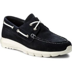 Mokasyny TOMMY HILFIGER - Lightweight Suede Boatshoe FM0FM01250 Midnight 403. Niebieskie mokasyny męskie TOMMY HILFIGER, ze skóry, eleganckie. W wyprzedaży za 319,00 zł.