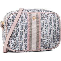 Torebka TORY BURCH - Gemini Link Canvas Mini Bag 57743 Coastal Pink/Gemini Link 685. Różowe listonoszki damskie Tory Burch, bez wzorów, ze skóry ekologicznej, bez dodatków. W wyprzedaży za 489,00 zł.