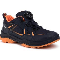 Sneakersy SUPERFIT - GORE-TEX 5-09069-80 S Blau/Orange. Niebieskie trampki chłopięce Superfit, bez wzorów, ze skóry ekologicznej, na sznurówki. Za 379,00 zł.