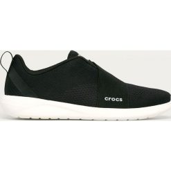 Crocs - Buty. Czarne sneakersy męskie Crocs, bez wzorów, z materiału. Za 289,90 zł.