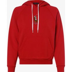 Polo Ralph Lauren - Damska bluza nierozpinana, czerwony. Czerwone bluzy damskie Polo Ralph Lauren, l, z haftami, bez rękawów, bez kaptura. Za 649,95 zł.
