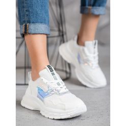 Sneakersy z siateczkĄ. Sneakersy damskie SHELOVET, ze skóry ekologicznej. Za 99,00 zł.