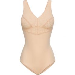 Body shape Level 2 bonprix cielisty. Brązowe body damskie bonprix, bez wzorów. Za 89,99 zł.
