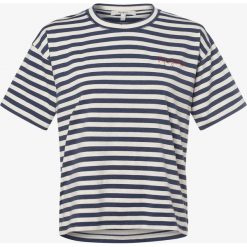 Pepe Jeans - T-shirt damski – Claire, niebieski. Niebieskie t-shirty damskie Pepe Jeans, l, bez wzorów, z jeansu, eleganckie, bez kołnierzyka. Za 179,95 zł.