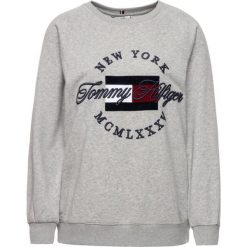 Bluza TOMMY HILFIGER Lola WW0WW25906. Niebieskie bluzy damskie TOMMY HILFIGER, s, bez wzorów, z bawełny, bez rękawów, bez kaptura. W wyprzedaży za 269,00 zł.