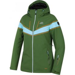 Hannah Kurtka Sportowa Damska Kiely Dill/Aqua Splash 42. Zielone kamizelki damskie Hannah, bez wzorów, z tkaniny, sportowe, bez kaptura. W wyprzedaży za 875,00 zł.