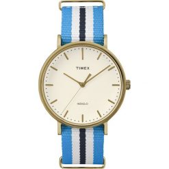 Timex - Zegarek TW2P91000. Niebieskie zegarki damskie marki Timex, ze stali. W wyprzedaży za 259,90 zł.