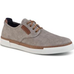 Tenisówki CAMEL ACTIVE - Racket 460.14.01 Grey. Szare półbuty męskie Camel Active, bez wzorów, ze skóry, bez zapięcia. Za 449,00 zł.
