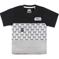 Disney Koszulka Chłopięca Star Wars 164 Czarny. Czarne t-shirty chłopięce Disney, z motywem z bajki, bez rękawów. Za 35,00 zł.