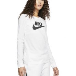NIKE SPORTSWEAR > BV6171-100. Bluzy damskie Nike, xl, z aplikacjami, z bawełny, bez rękawów, długie, bez kaptura. Za 129,99 zł.