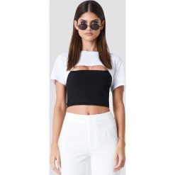 Sahara Ray x NA-KD Gorset - Black. Czarne gorsety damskie Sahara Ray x NA-KD, bez wzorów. W wyprzedaży za 50,47 zł.