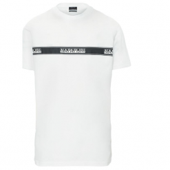 T-shirty męskie: T-SHIRT SAGAR WHITE