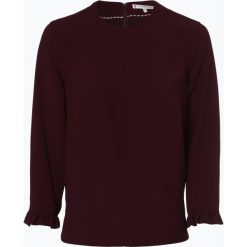 Tommy Hilfiger - Bluzka damska, czerwony. Czerwone bluzki damskie TOMMY HILFIGER, bez wzorów, eleganckie, z falbankami, bez rękawów. Za 379,95 zł.