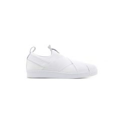 Trampki adidas Buty Adidas Superstar Sli BZ0111. Białe trampki męskie Adidas, bez wzorów, bez zapięcia. W wyprzedaży za 309,59 zł.