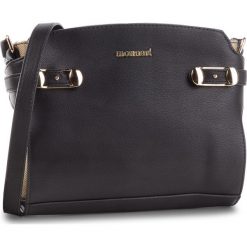 Torebka MONNARI - BAG3400-020 Black. Czarne listonoszki damskie marki Monnari, ze skóry ekologicznej. W wyprzedaży za 159,00 zł.