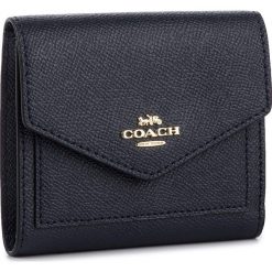 Mały Portfel Damski COACH - Cri Lth Sm Wall 58298 LINAV Navy. Niebieskie portfele damskie Coach, bez wzorów, ze skóry. Za 409,00 zł.