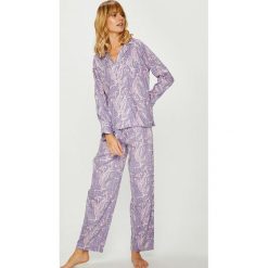 Lauren Ralph Lauren - Piżama. Fioletowe piżamy damskie marki Lauren Ralph Lauren, s, z bawełny. W wyprzedaży za 269,90 zł.