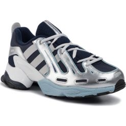 Buty adidas - Eqt Gazelle EE7746 Conavy/Gretwo/Ashgre. Niebieskie buty sportowe męskie Adidas, ze skóry, bez zapięcia. W wyprzedaży za 259,00 zł.