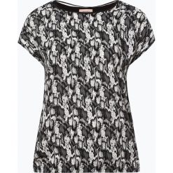 Triangle - T-shirt damski, czarny. Czarne t-shirty damskie Triangle, z nadrukiem, ze skóry, bez kołnierzyka. Za 199,95 zł.