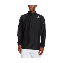 Adidas URUCHOM ANORAK M., URUCHOMIENIE | KURTKA | CZARNY | L. Czarne kurtki sportowe męskie Adidas, m, bez wzorów, bez kaptura. W wyprzedaży za 166,89 zł.