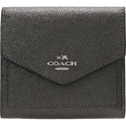 Portfele damskie: Coach Portfel metallic graphite