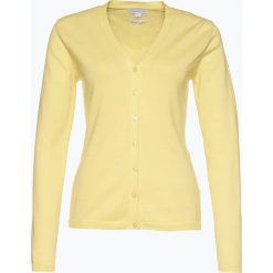 Brookshire - Kardigan damski, żółty. Żółte swetry damskie brookshire, m, bez wzorów, z bawełny, bez rękawów, bez kaptura. Za 119,95 zł.