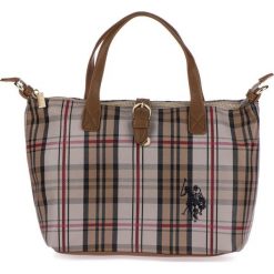 U.S. POLO ASSN. torebka damska Patterson Checked Small Shopping. Torebki klasyczne damskie U.S. Polo Assn., w kratkę, bez dodatków. Za 319,00 zł.