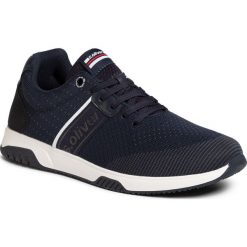 Sneakersy S.OLIVER - 5-13613-24 Navy 805. Niebieskie sneakersy męskie S.Oliver, na co dzień, bez wzorów, ze skóry ekologicznej, bez zapięcia. Za 199,00 zł.