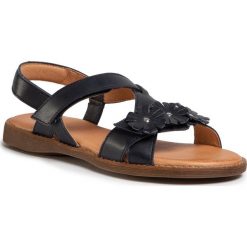 Sandały FRODDO - G3150157 S Dark Blue. Niebieskie sandały dziewczęce Froddo, ze skóry, na rzepy. Za 299,00 zł.