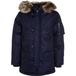 Polo Ralph Lauren MILITARY OUTERWEAR Płaszcz puchowy french navy. Niebieskie kurtki chłopięce marki Polo Ralph Lauren, z materiału. W wyprzedaży za 767,20 zł.