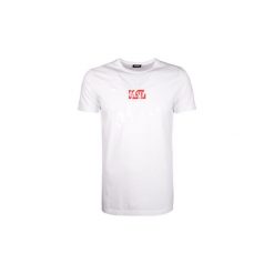 T-shirty z krótkim rękawem Diesel 00SD4Y 0EADQ / T-Diego-SX. Białe t-shirty męskie Diesel, xl, bez wzorów, bez kołnierzyka, krótkie. Za 179,00 zł.
