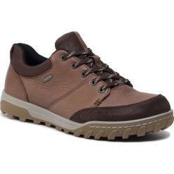 Półbuty ECCO - Urban Lifestyle GORE-TEX 83070457008 Cocoa Brown. Pomarańczowe półbuty męskie ecco, ze skóry. W wyprzedaży za 479,00 zł.