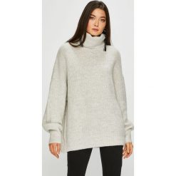 Medicine - Sweter Basic. Szare swetry damskie MEDICINE, s, bez wzorów, z elastanu, z krótkim rękawem. W wyprzedaży za 79,90 zł.
