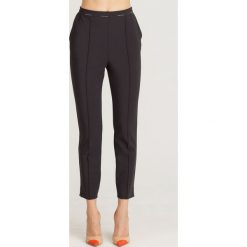 SPODNIE Essentails Elisabetta Franchi. Czarne spodnie damskie Elisabetta Franchi, z tkaniny. Za 949,00 zł.