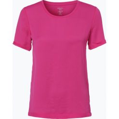 Marc Cain Collections - Bluzka damska, różowy. Różowe bluzki damskie marki Marc Cain Collections, bez wzorów, z tkaniny, bez kołnierzyka, bez rękawów. Za 229,95 zł.