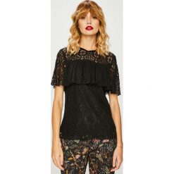 Medicine - Koszula Shimmering Fantasy. Czarne bluzki damskie marki MEDICINE, s, z bawełny, z krótkim rękawem. W wyprzedaży za 49,90 zł.