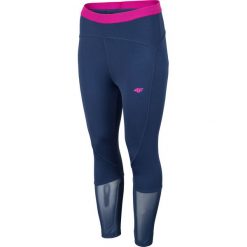 Legginsy treningowe damskie SPDF002 - ciemny granat. Legginsy damskie 4f. W wyprzedaży za 59,99 zł.