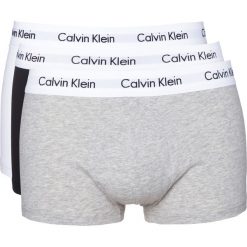 Calvin Klein 3-pack Bokserki Czarny Biały Szary. Szare bokserki męskie z elastanu. Za 176,95 zł.