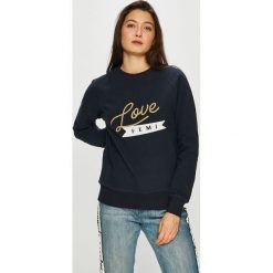 Femi Stories - Bluza Ella. Niebieskie bluzy damskie z nadrukiem marki Femi Stories, s, z elastanu, bez kaptura. W wyprzedaży za 159,90 zł.